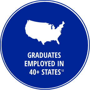 Graduates in all 50 states
