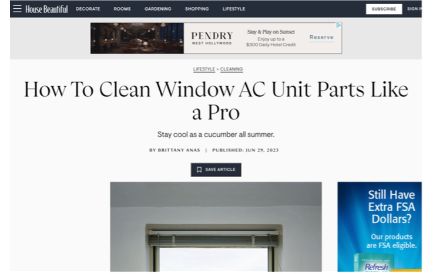 How To Clean Window AC Unit Parts Like a Pro
