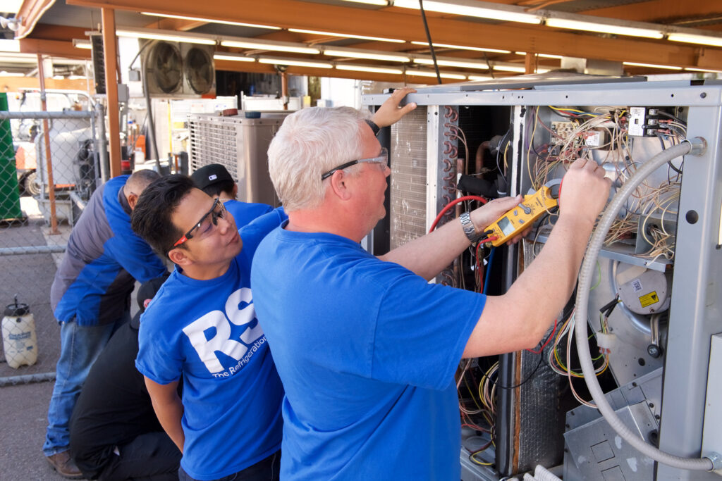HVAC technician training at RSI