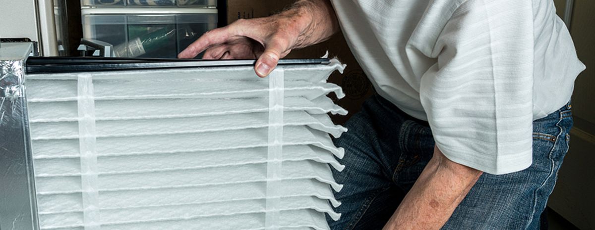 changing a furnace filter