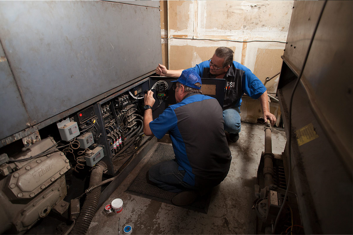 teaching hvac student commercial refrigeration