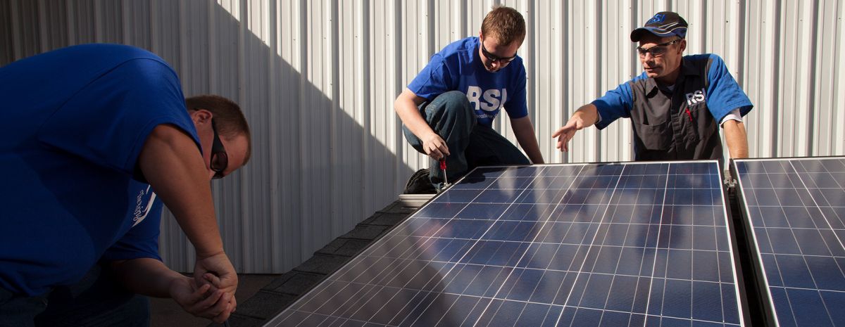 solar panel installation training