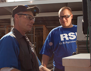 students learn hvac